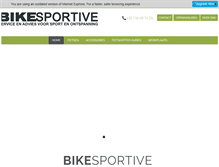 Tablet Screenshot of bikesportive.com